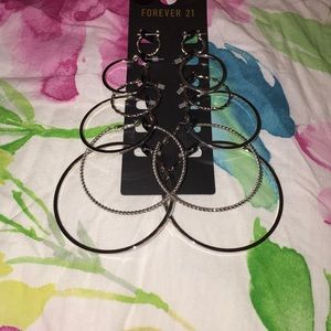 Forever 21 hoop earrings
